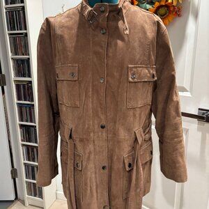 Nubuk leather jacket in mint condition size XL